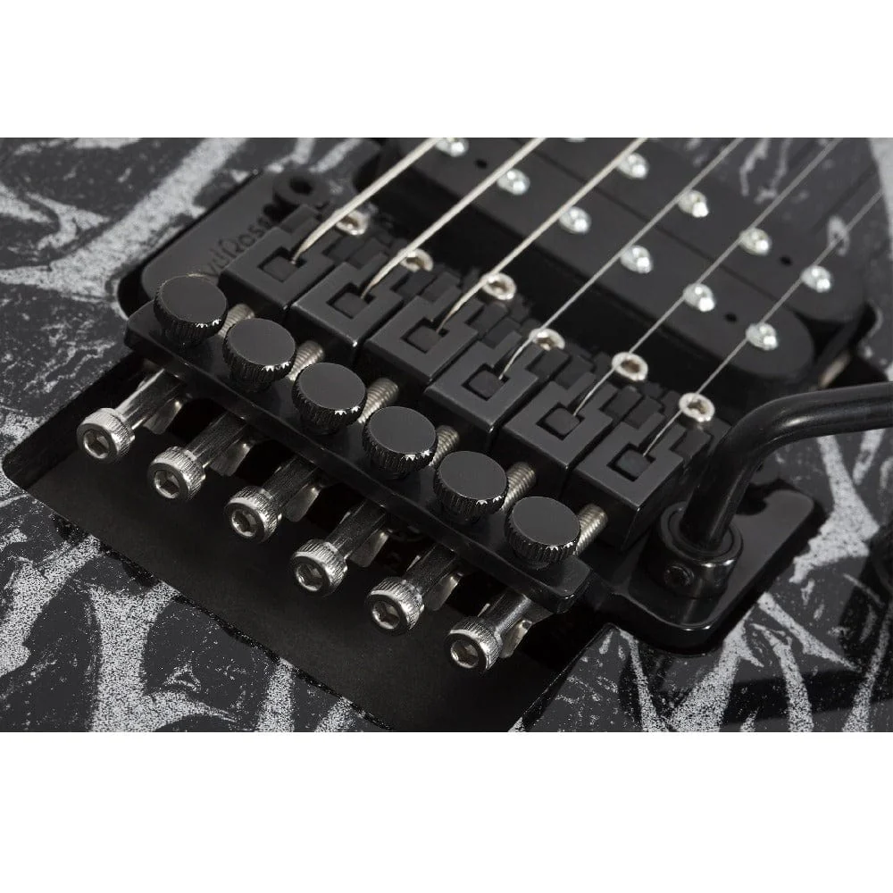 Schecter C-1 FR-S Silver Mountain 6 String Electric Guitar - Image 6