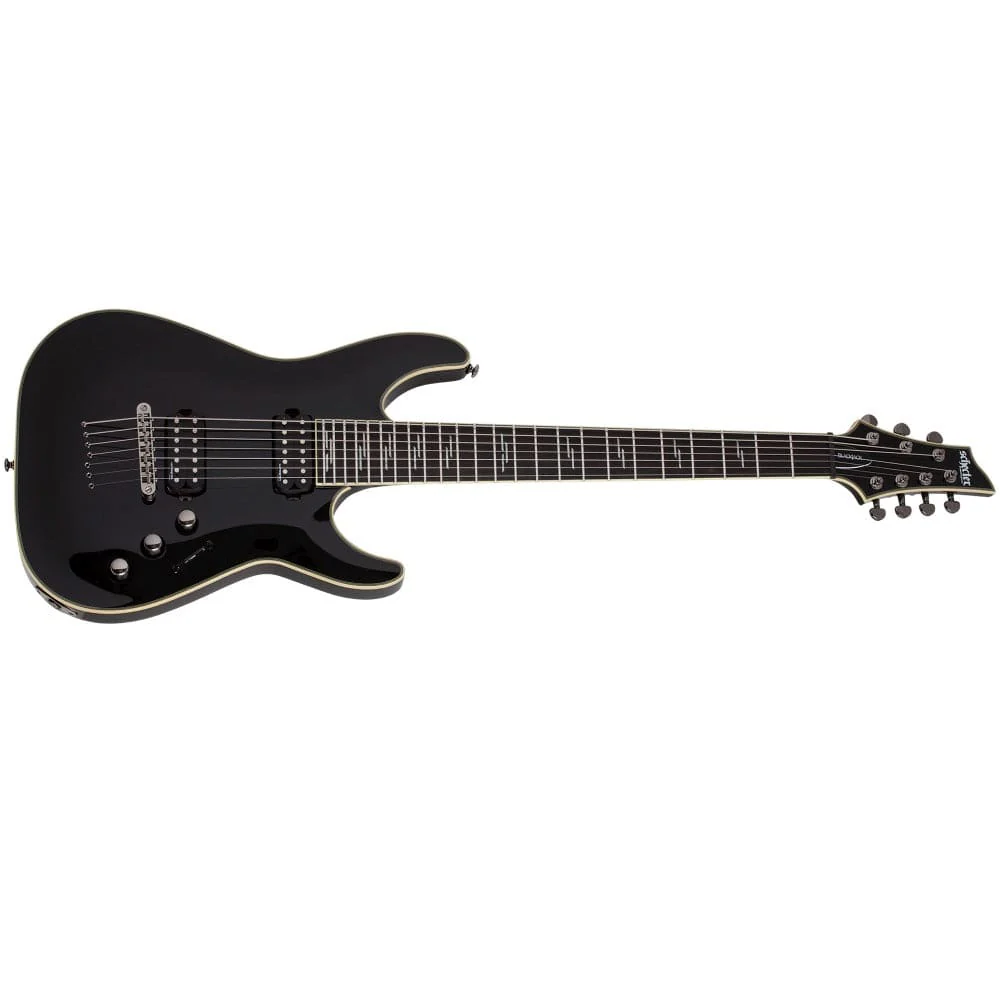 Schecter C-7 Blackjack 7 String Electric Guitar - Image 2