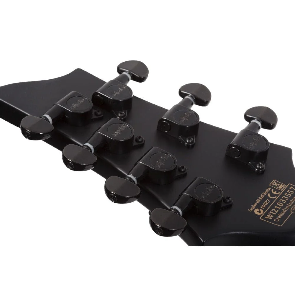 Schecter Damien-7 Multiscale 7 String Electric Guitar - Image 8