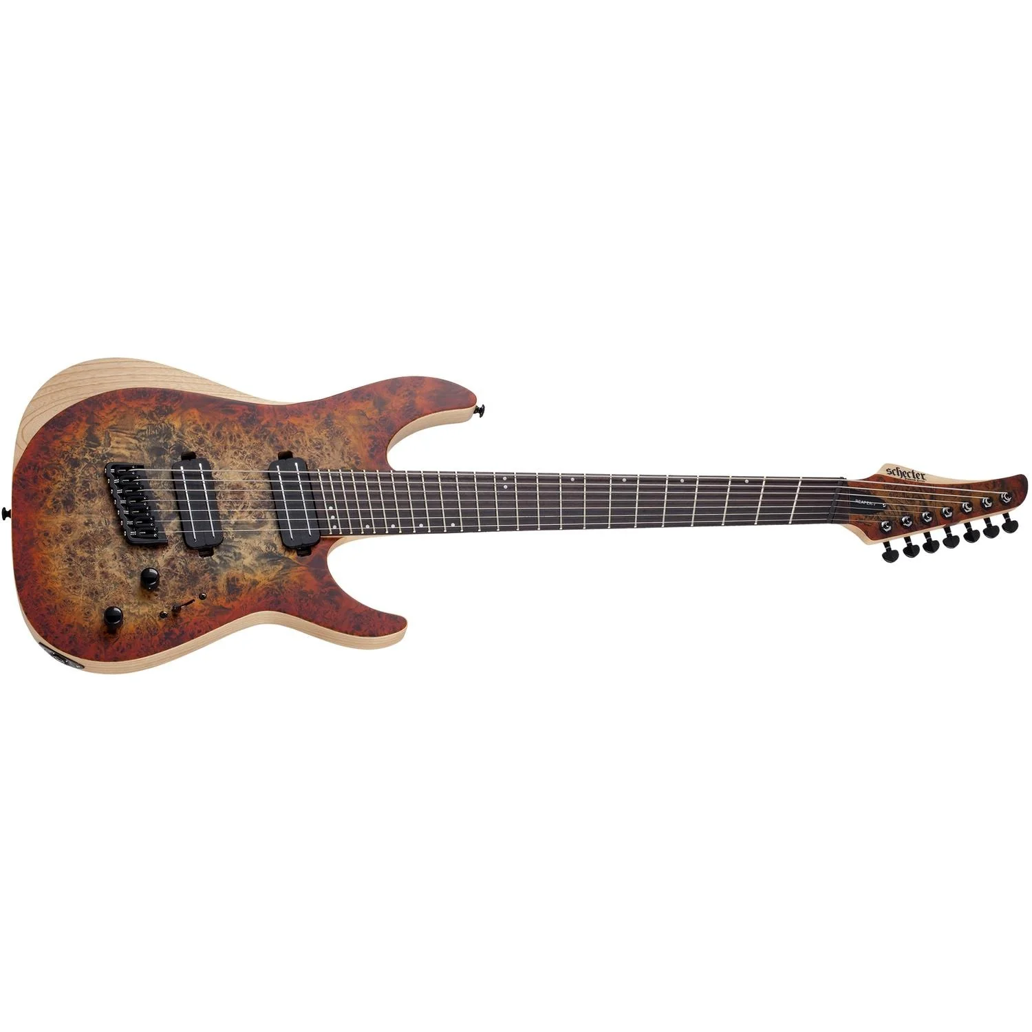Schecter Reaper 7 Multiscale 7 String Electric Guitar - Image 25