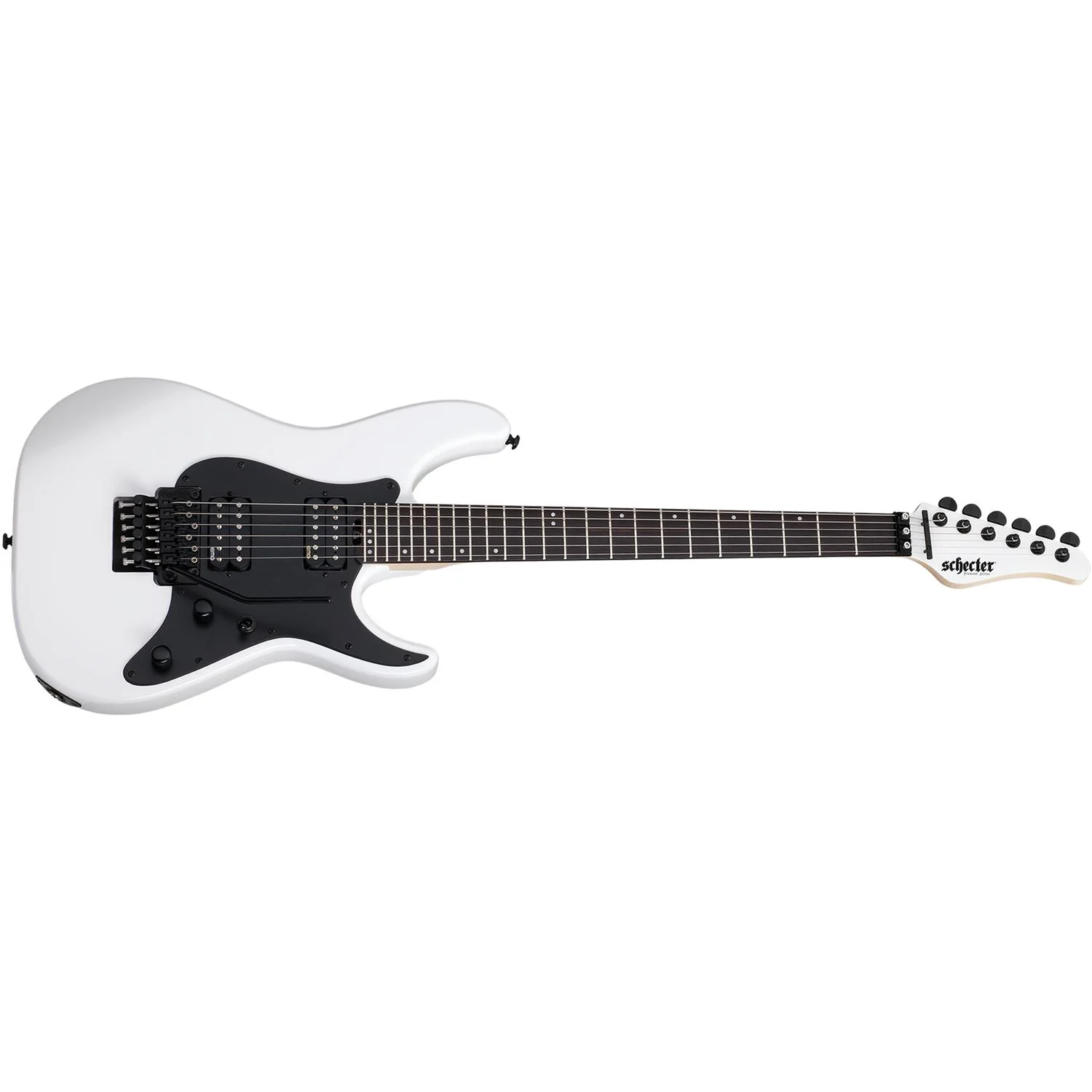 Schecter Sun Valley Super Shredder FR 6-Strings Electric Guitar- Gloss White
