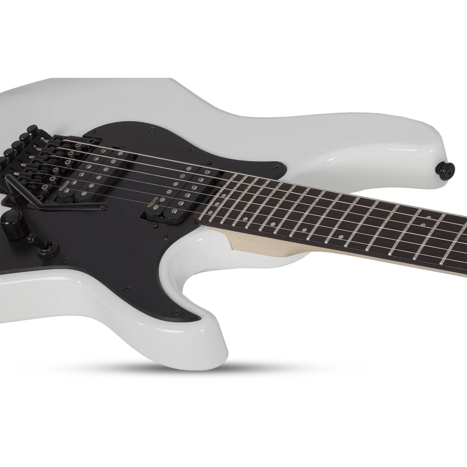 Schecter Sun Valley Super Shredder FR 6-Strings Electric Guitar- Gloss White - Image 5