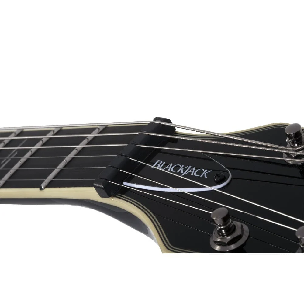Schecter Tempest Blackjack 6 String Electric Guitar - Image 11