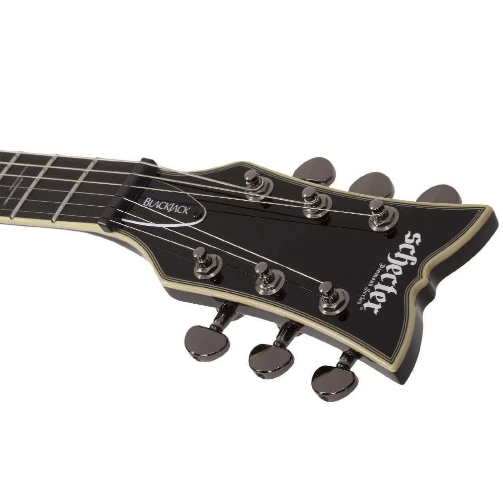 Schecter Tempest Blackjack 6 String Electric Guitar - Image 7