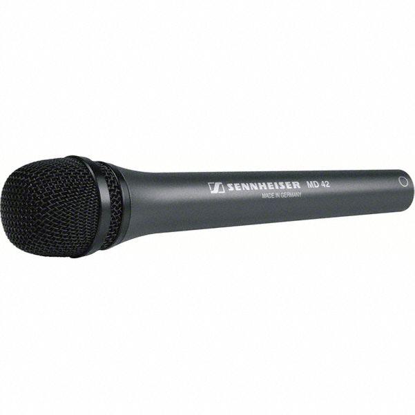 Sennheiser MD42 Handheld Omnidirectional Dynamic Reporter Microphone