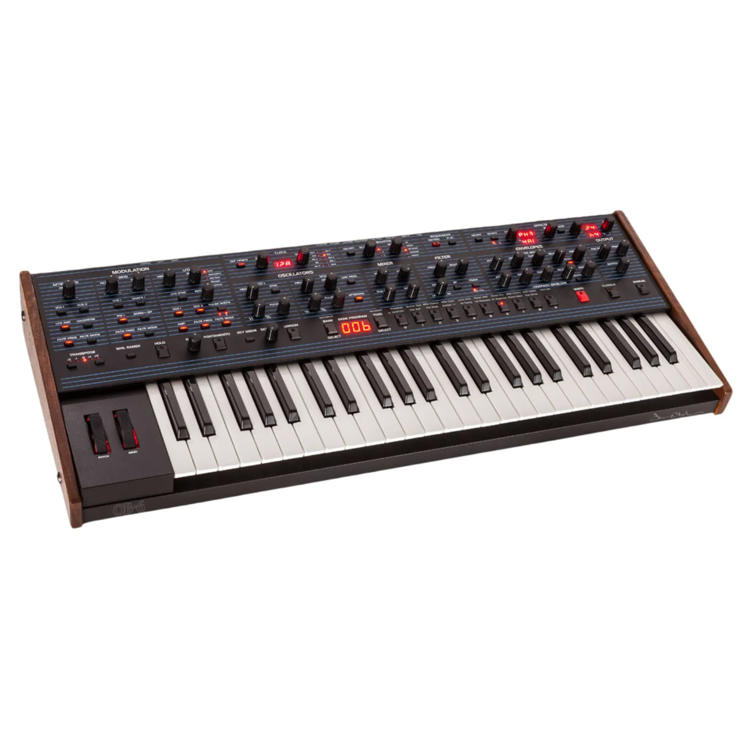 Sequential OB-6 6 Voice Polyphonic Analogue Synthesiser - Image 3