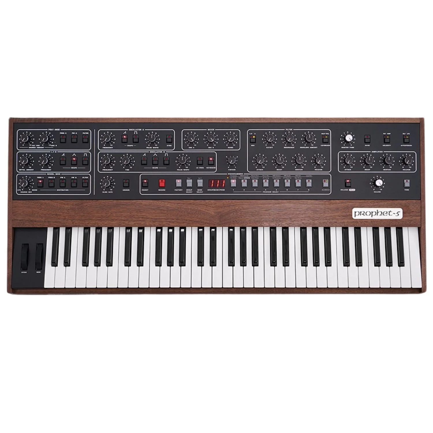Sequential Prophet 5 Keyboard 5 Voice Analogue Polyphonic Synthesiser