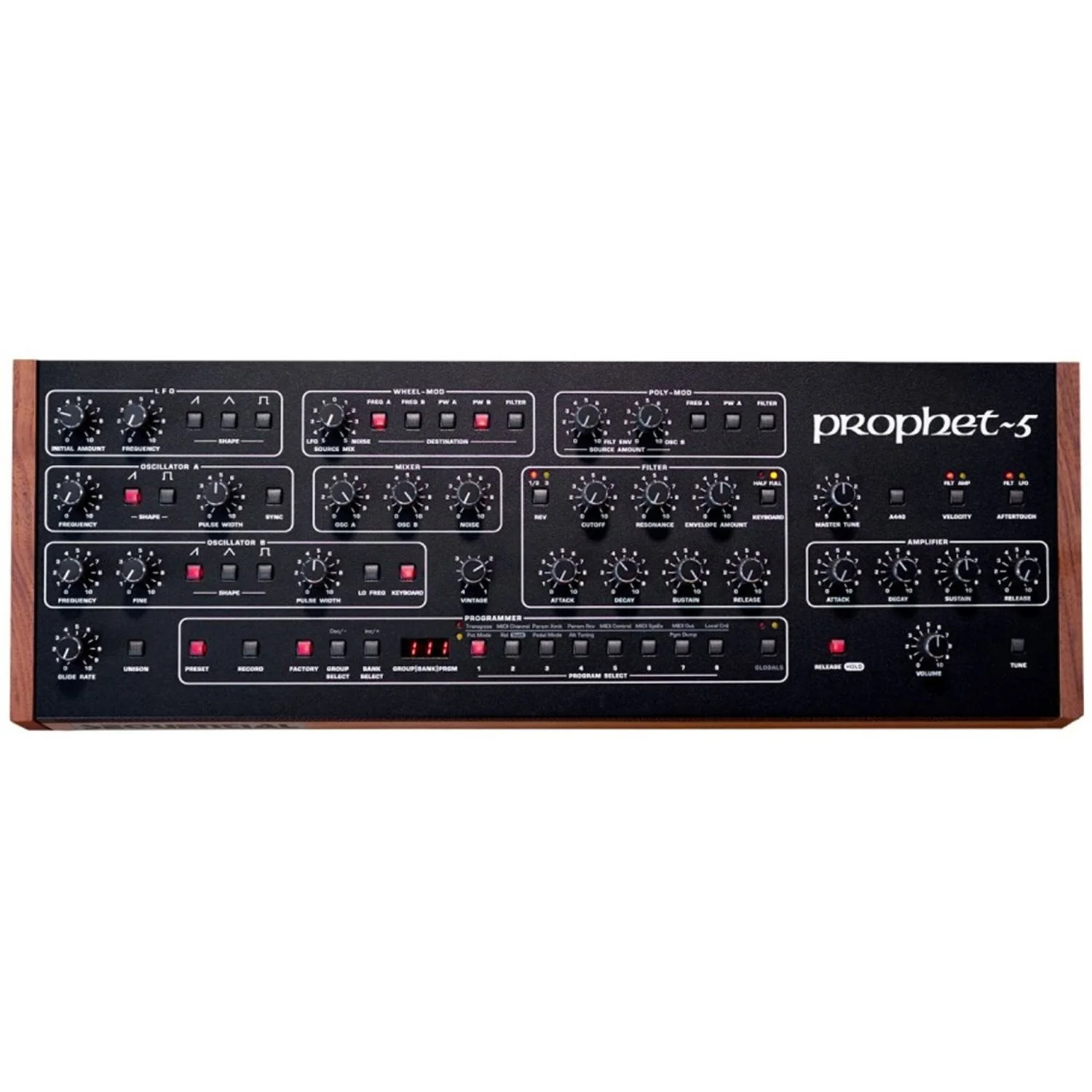 Sequential Prophet 5 Module Desktop 5-Voice Polyphonic Analog Synthesizer Module