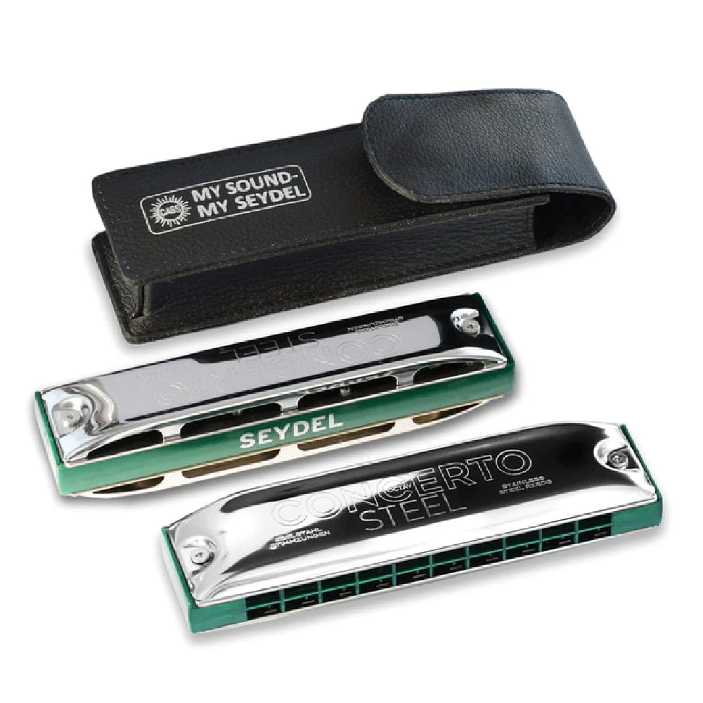 Seydel 31401 20 Holes Steel Concerto Harmonica - Image 6