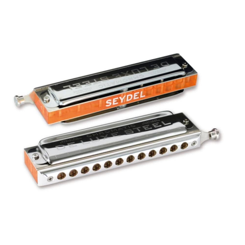 Seydel 54480 Steel Deluxe Chromatic Harmonica - Image 8