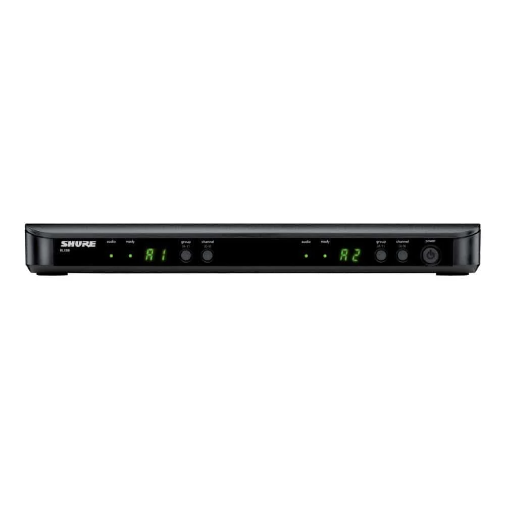 Shure BLX288IN-PG58-J10 Wireless Dual Vocal System With Two PG58 Handheld Transmitters - Image 3