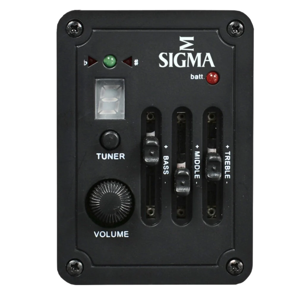 Sigma DMCE-BKB 6 String Electro Acoustic Guitar - Image 5