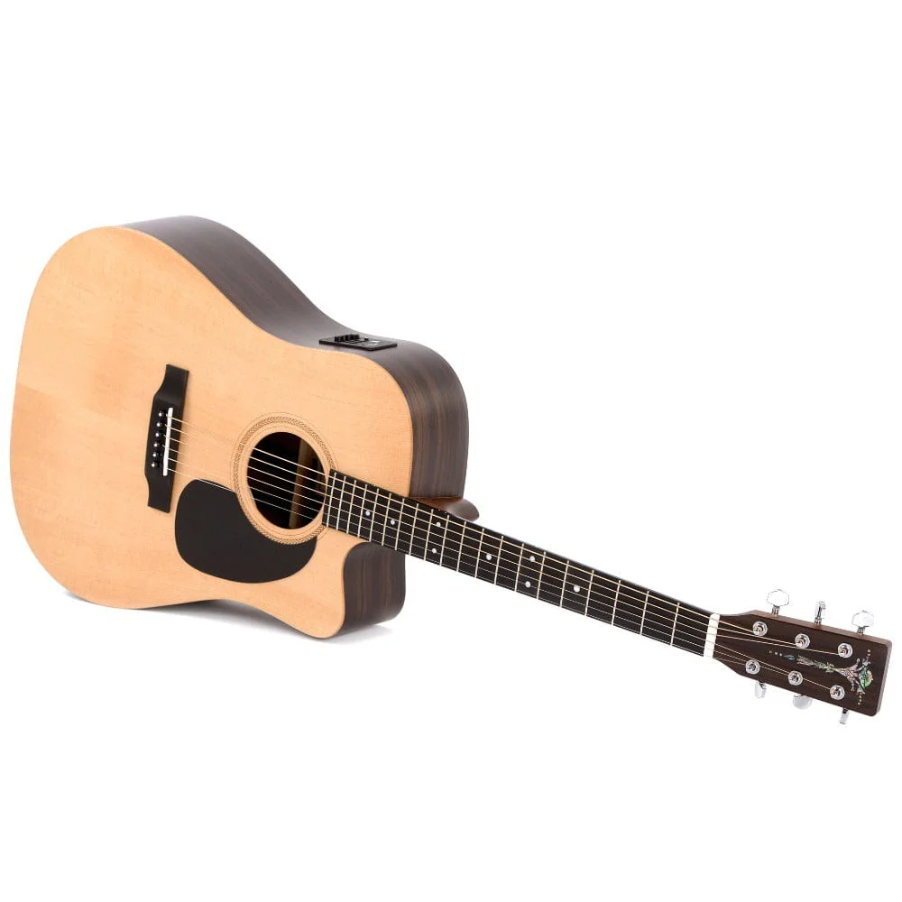 Sigma DTCE 6 String Electro Acoustic Guitar - Image 2