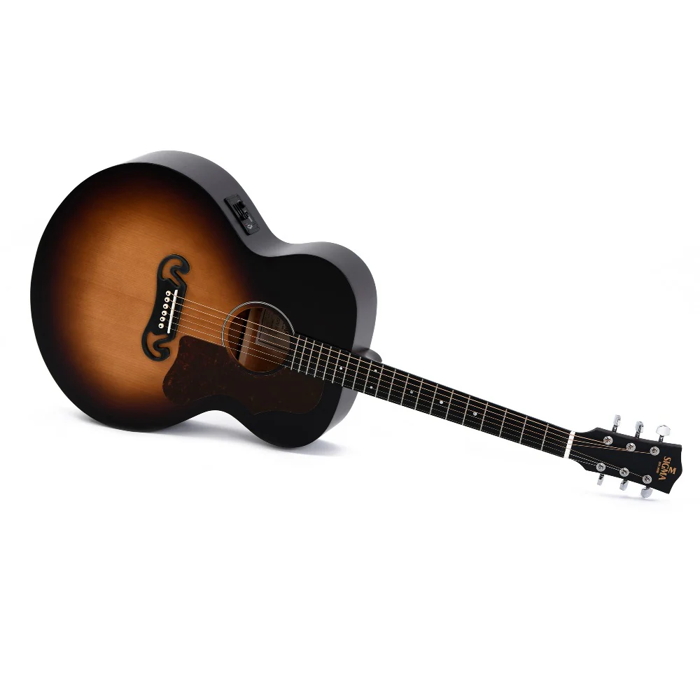Sigma GJM-SGE Grand Jumbo 6 String Electro Acoustic Guitar - Image 2