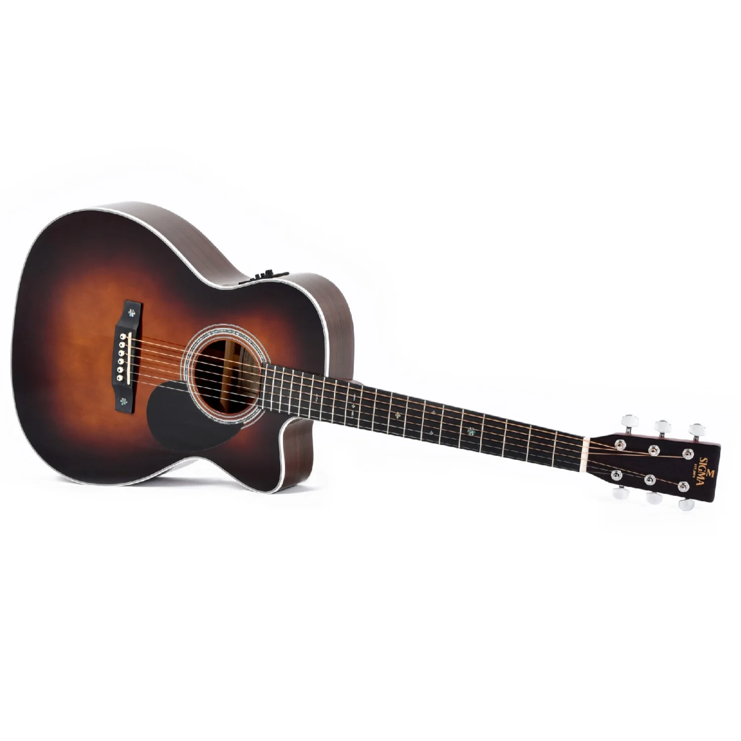 Sigma OMTC-1E-SB 6 String Electro Acoustic Guitar - Image 4