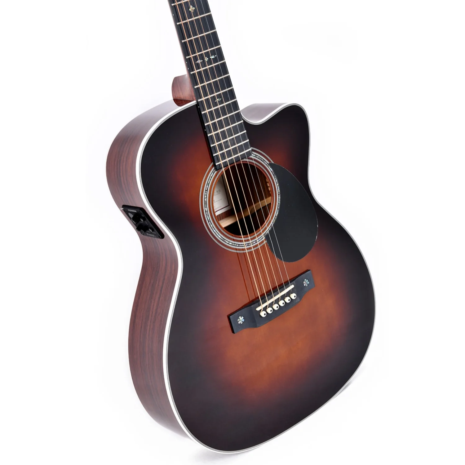 Sigma OMTC-1E-SB 6 String Electro Acoustic Guitar - Image 5
