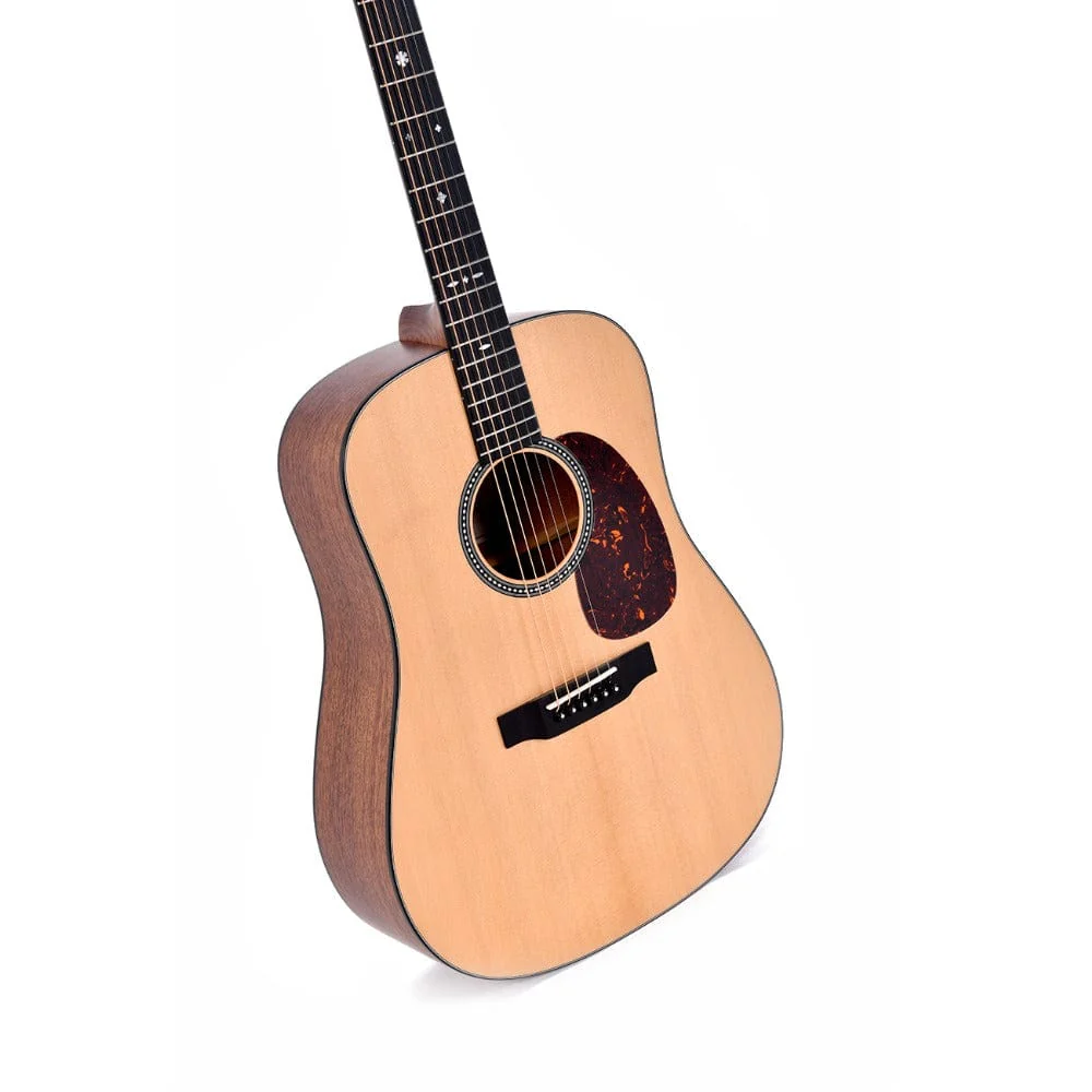 Sigma SDM-10E 6 String Electro Acoustic Guitar with Case - Image 2