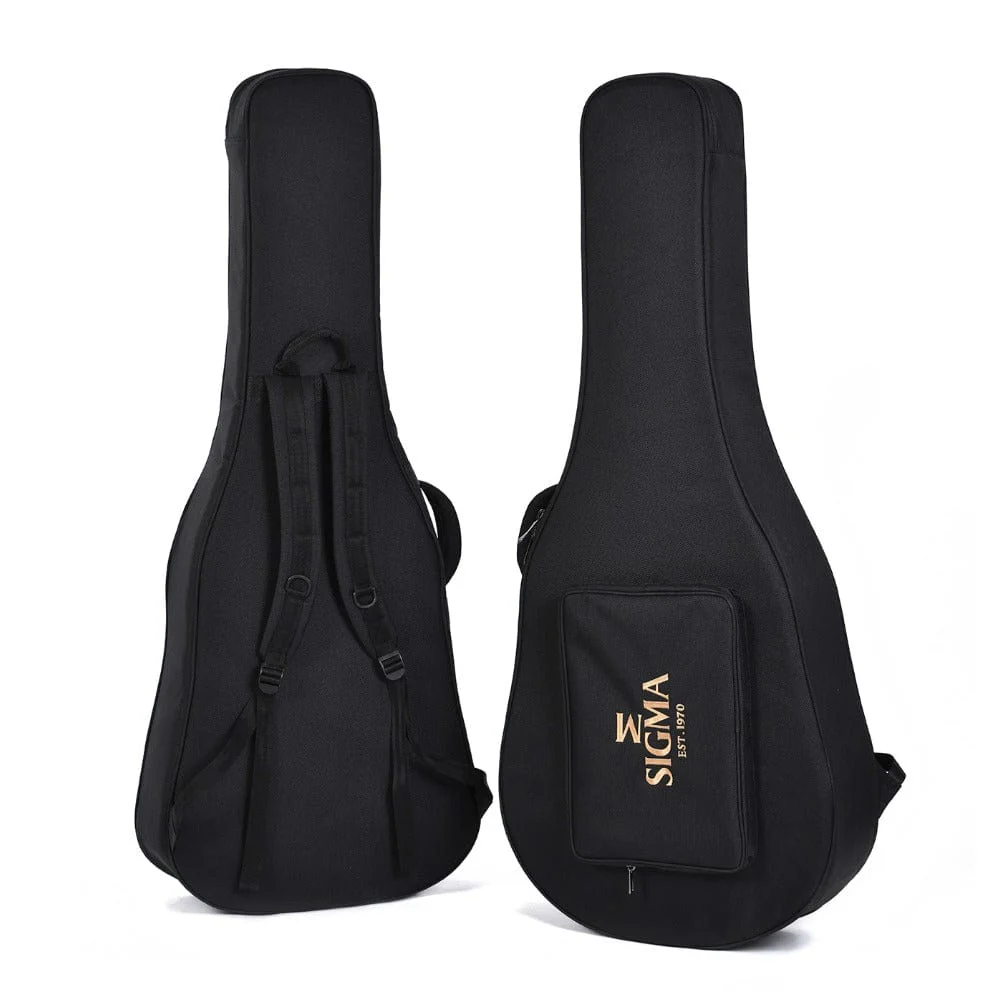 Sigma SDM-10E 6 String Electro Acoustic Guitar with Case - Image 7