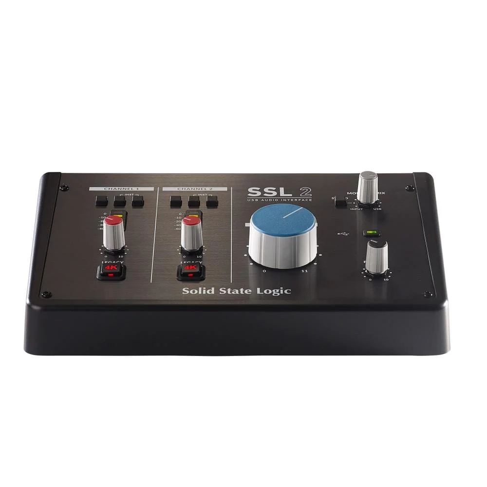 Solid State Logic SSL2 2 In / 2 Out Professional Personal Studio USB Audio Interface - Image 3