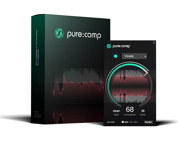Sonible pure:comp: Compressor – Professional Audio Software & Plugin