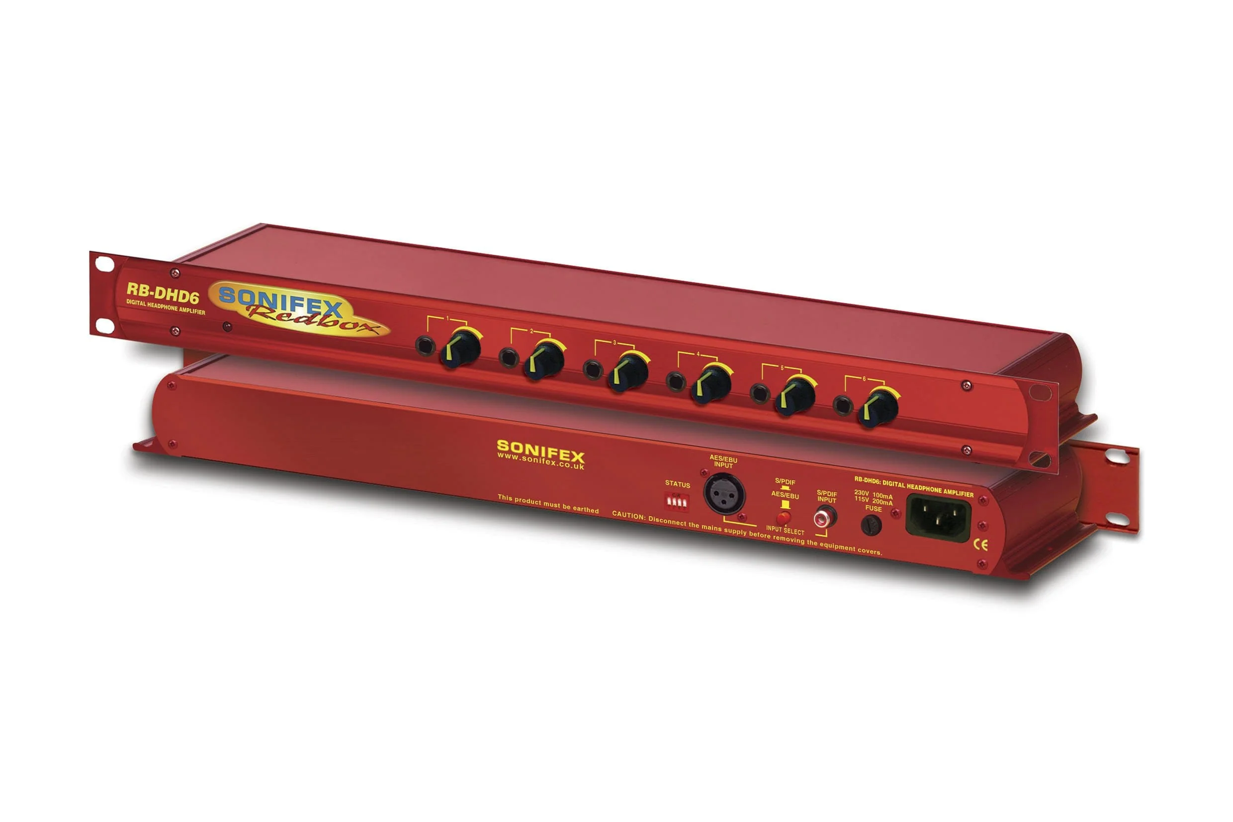 Sonifex Redbox RB-DHD6 Headphone Amplifier - Image 2