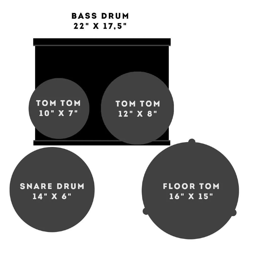 Sonor AQ1 Stage Series 5-Piece Acoustic Drum Set With Hardware - Image 5