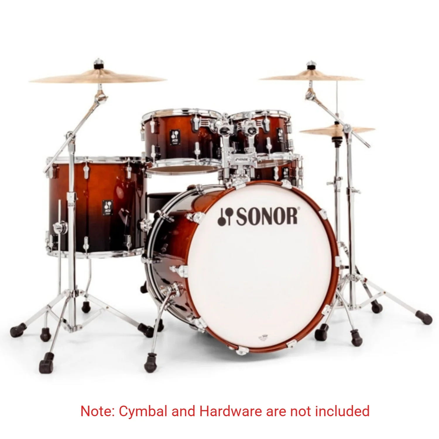 Sonor AQ2 Stage Set 5 Piece Acoustic Shell Pack - Image 4