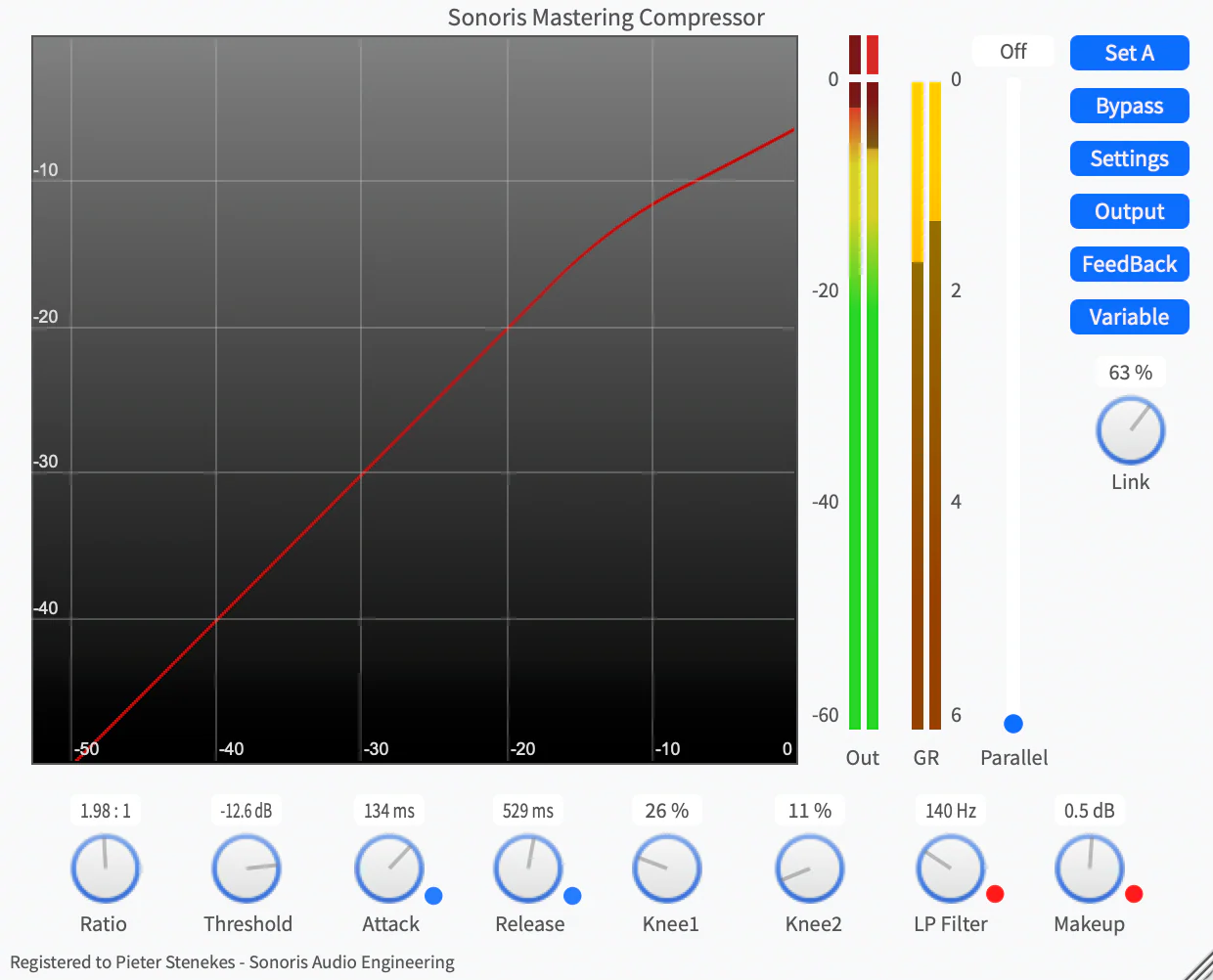 Sonoris Mastering Compressor: Mastering Compressor – Professional Audio Software & Plugin