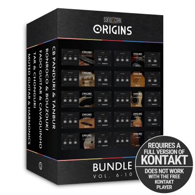 Sonuscore Origins Bundle Vol. 6-10: Instrument Bundle – Professional Audio Software & Plugin