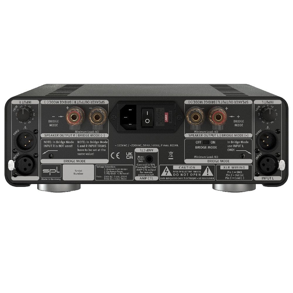 SPL Performer s800 Stereo Power Amplifier - Image 2