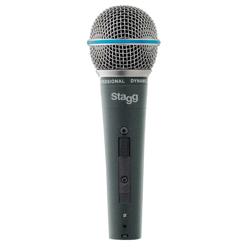 Stagg SDM60 Professional Cardioid Dynamic Microphone with Cartridge DC164