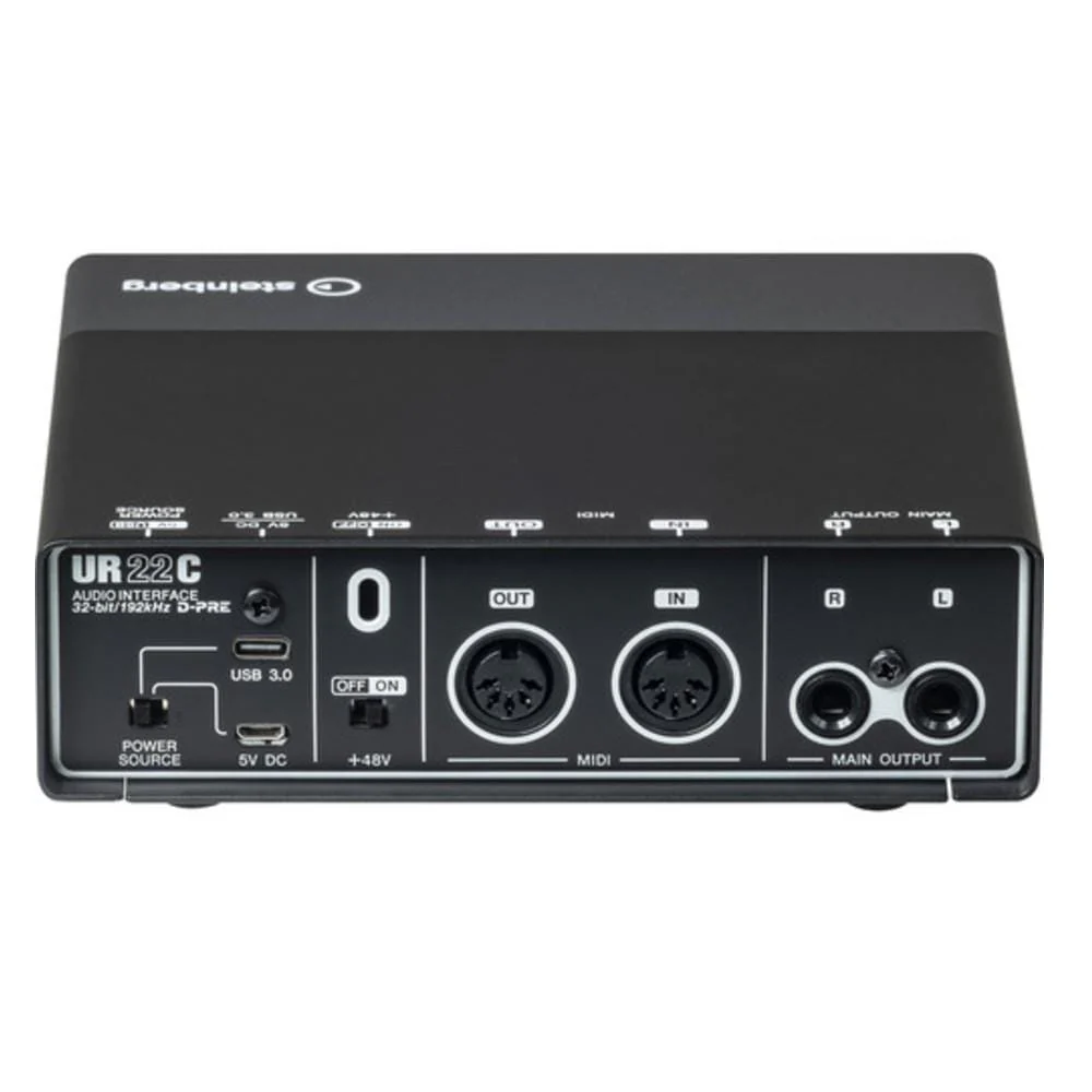 Steinberg UR22C 2 X 2 USB 3.0 Audio Interface - Image 7