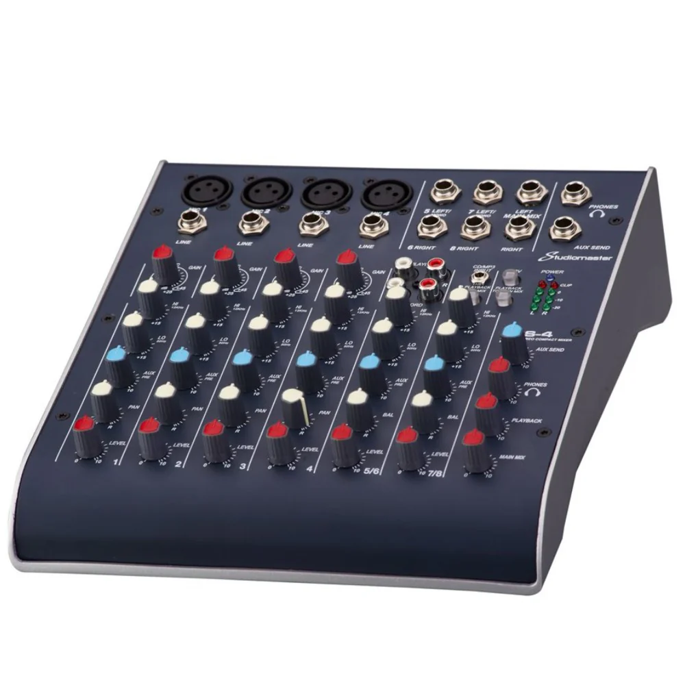 Studio Master C2-4 2 Channel Compact Mixer - Image 2