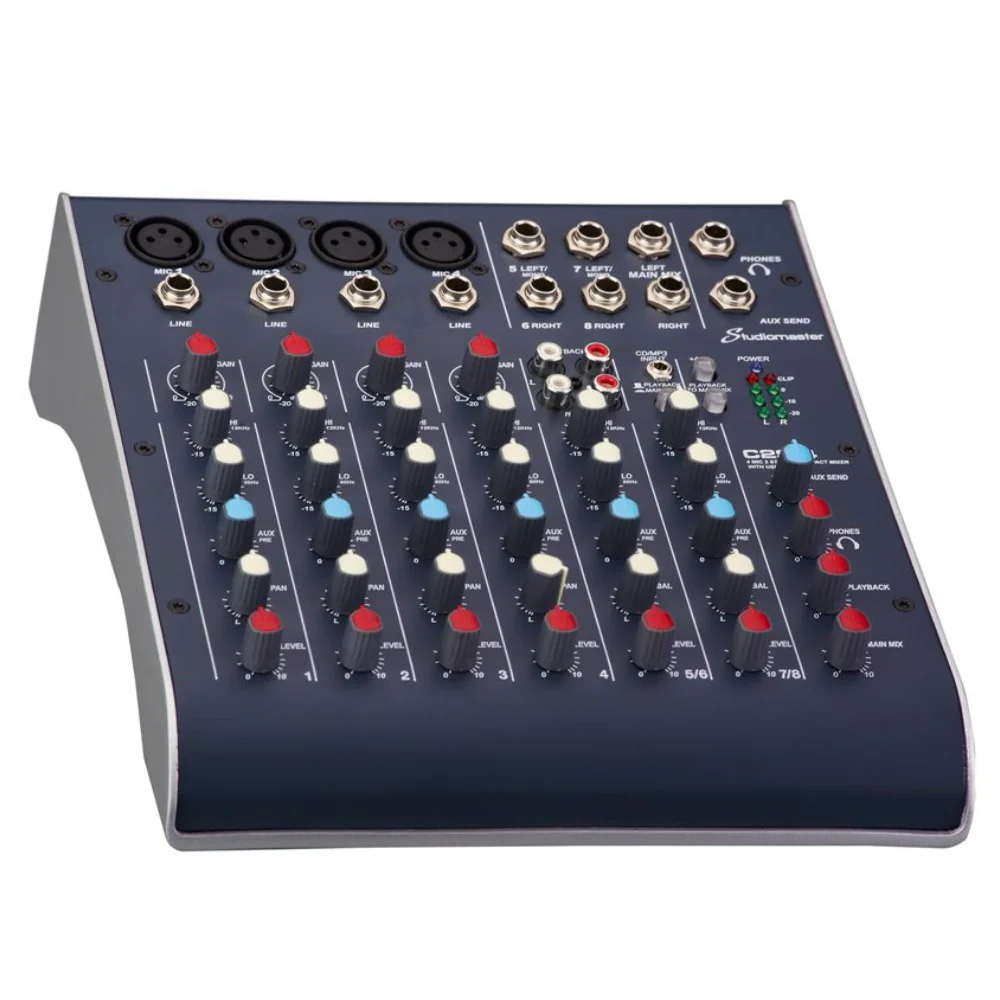 Studio Master C2S-4 2 Channel Compact Usb Mixer - Image 3