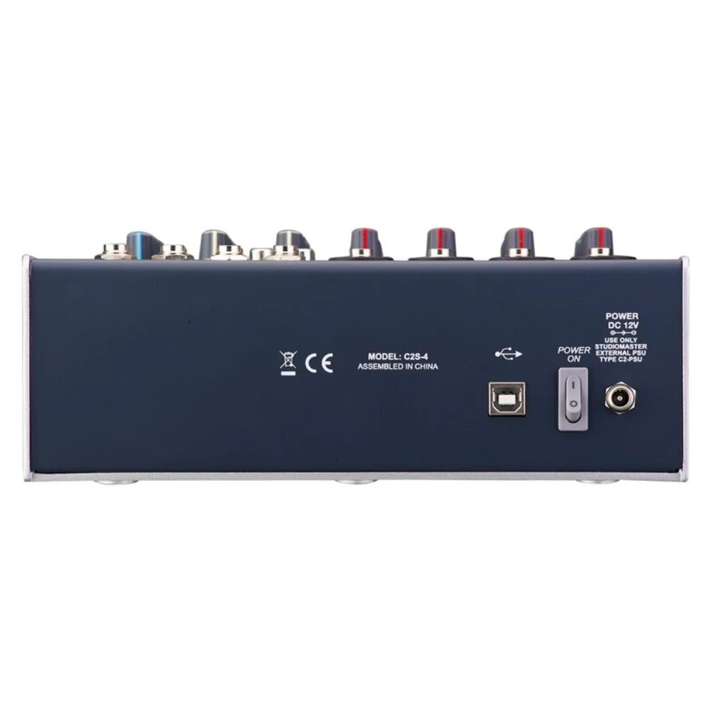 Studio Master C2S-4 2 Channel Compact Usb Mixer - Image 4