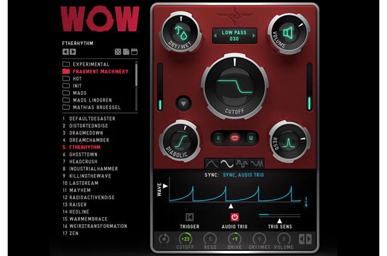 Sugar Bytes WOW 2 Vocoder – Professional Audio Software & Plugin - Image 7