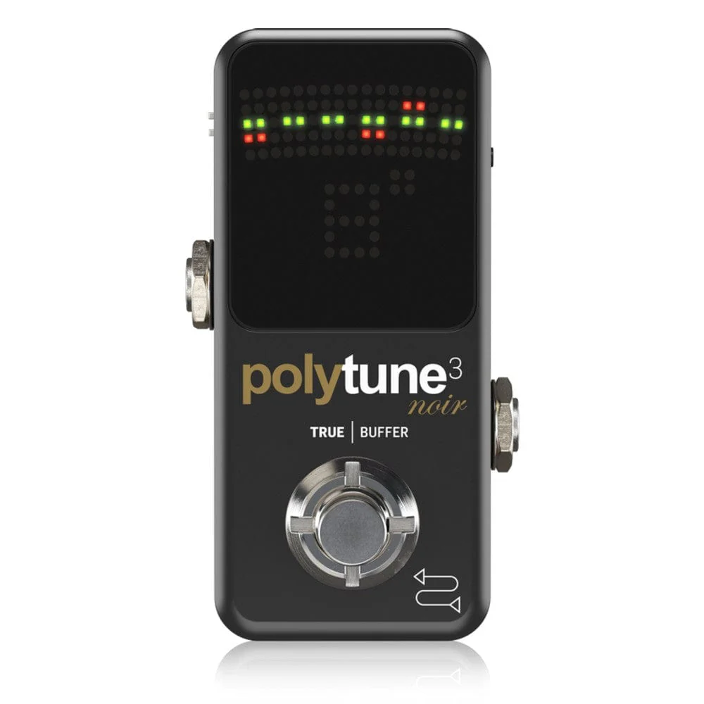 T.C. Electronic POLYTUNE 3 NOIR Tiny Polyphonic Tuner