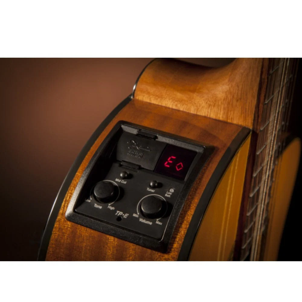 Takamine GC1CE Cutaway Nylon String Electro Acoustic Guitar - Natural - Image 4