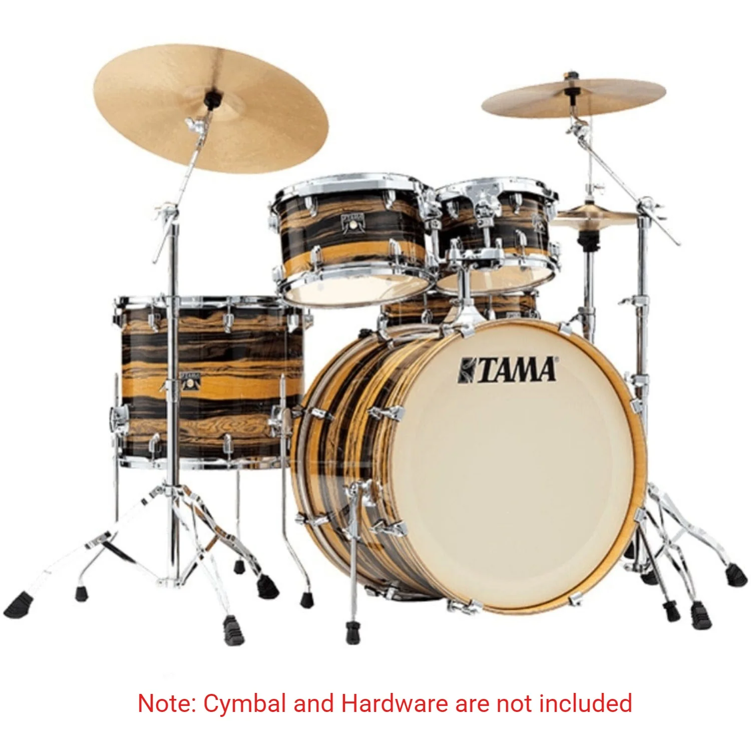 Tama CK52KRS Super Star Classic 5 Pcs Shell Pack Acoustic Drum Kits - Image 17