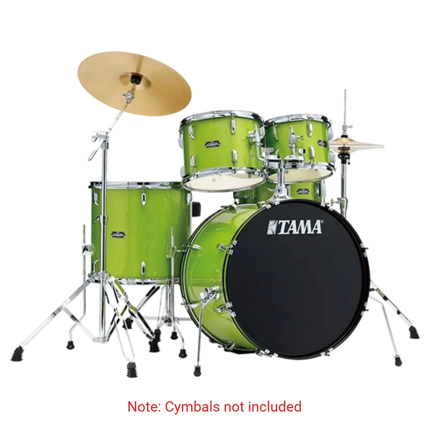 Tama ST52H5 Stagestar 5 Piece Acoustic Drum Kit with Hardware, Throne - Image 8