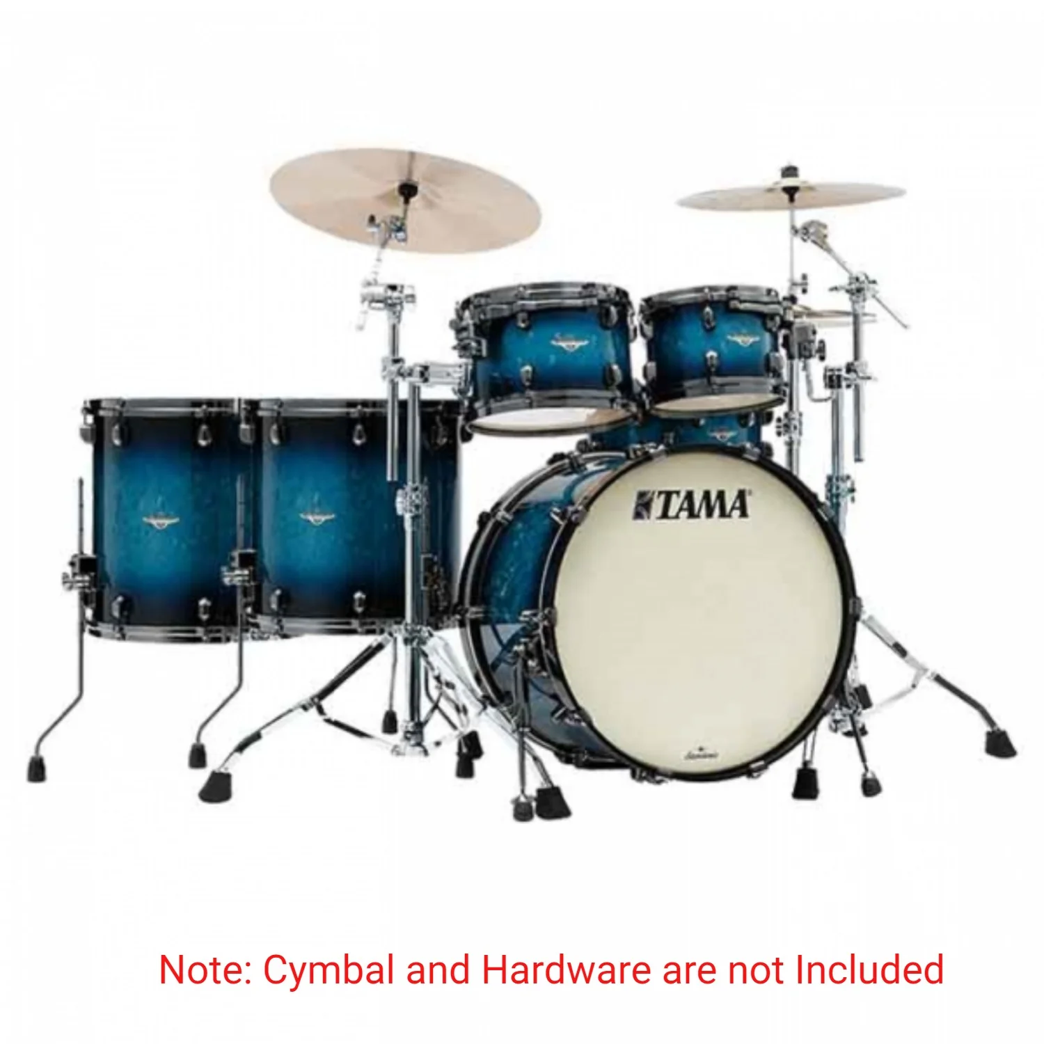 Tama Starclassic Maple 6 Piece Acoustic Drum Kit - Image 2
