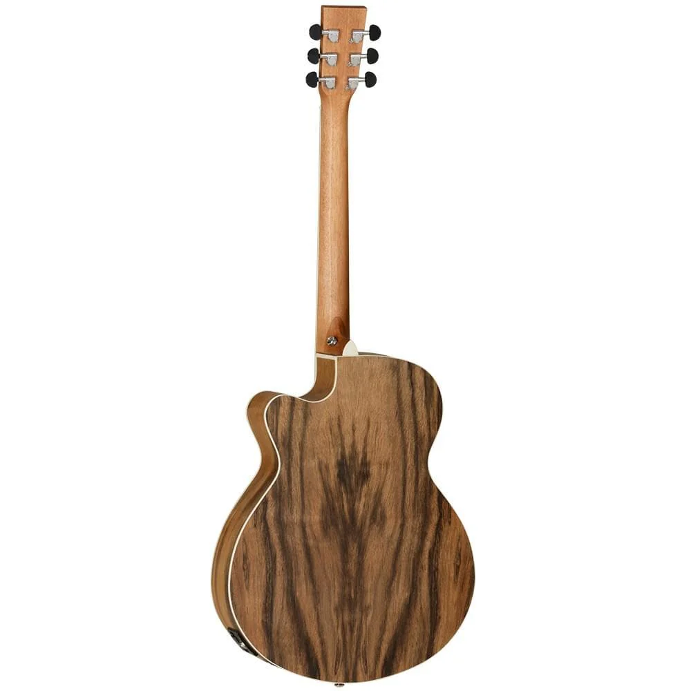 Tanglewood DBTSFCEPW 6-Strings Discovery Exotic Pacific Walnut Electro Acoustic Guitar - Image 2