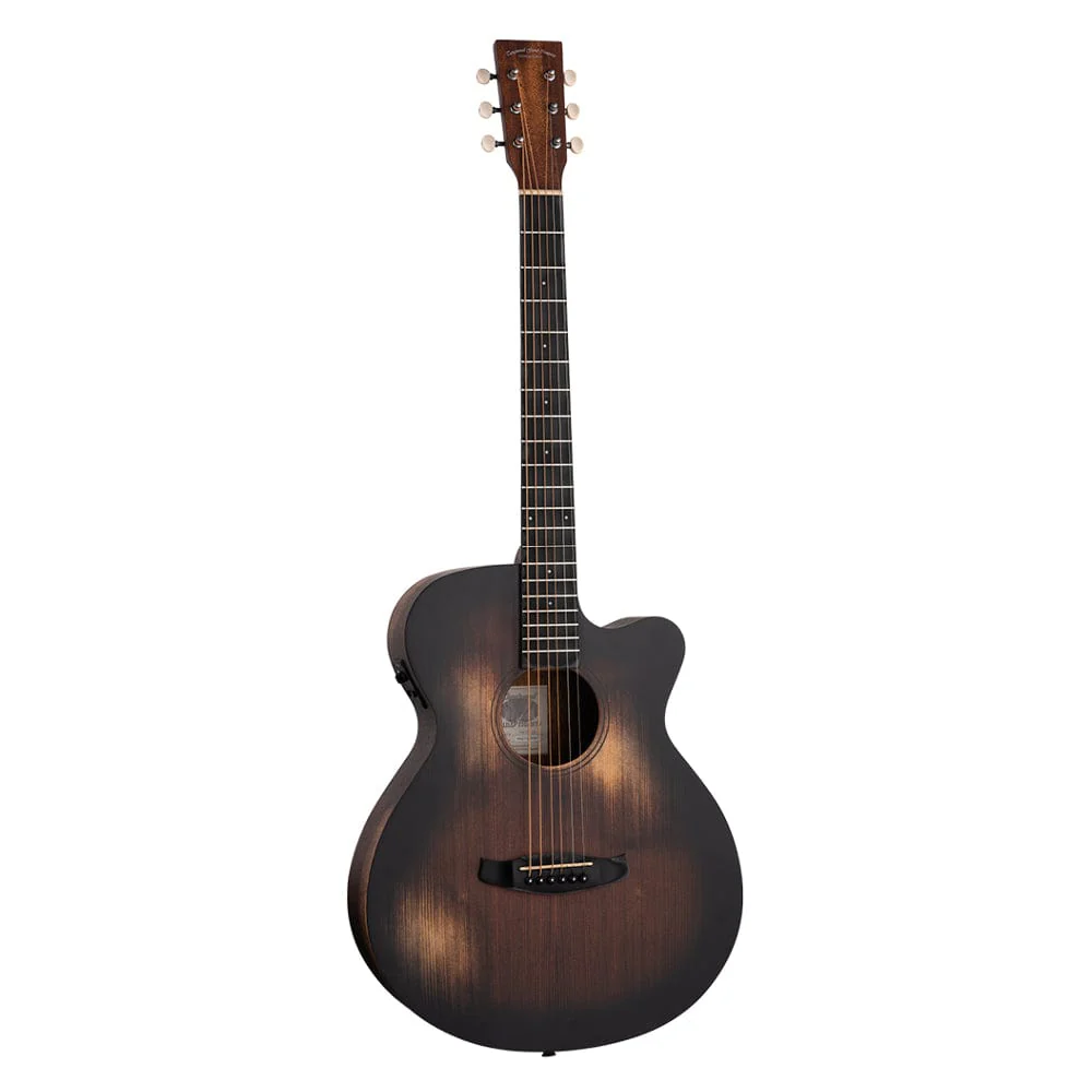 Tanglewood TW OT 2E Auld Trinity Series Super Folk Electro Acoustic Guitar With Gig Bag