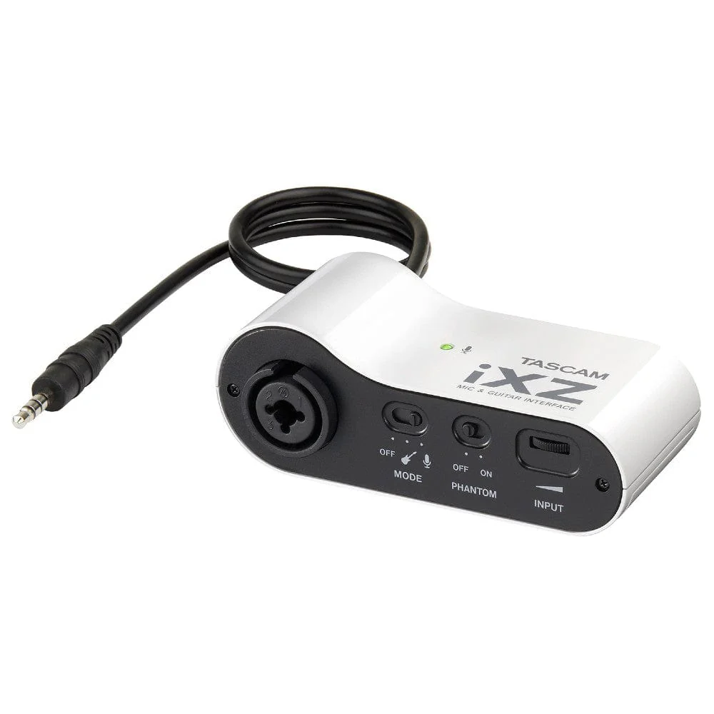 Tascam iXZ Mic & Instrument Interface for iPad / iPhone / iPod touch - Image 2