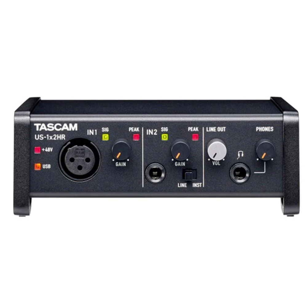 Tascam US-1x2HR 2IN-2OUT High Resolution Versatile USB Audio Interface - Image 2