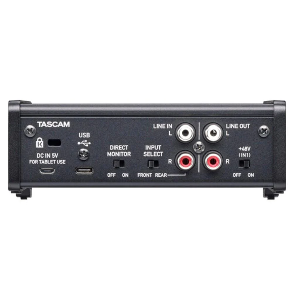 Tascam US-1x2HR 2IN-2OUT High Resolution Versatile USB Audio Interface - Image 3