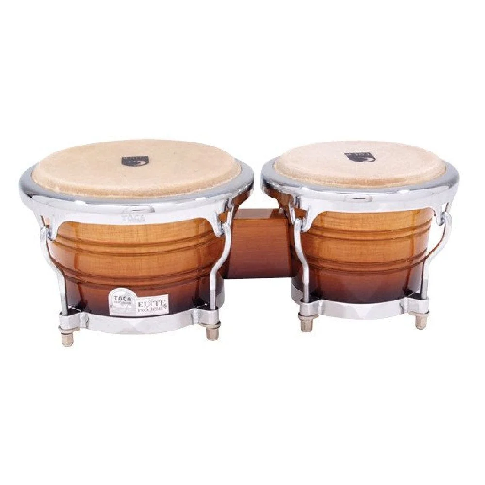 Toca Percussion Elite Pro Series Wood Bongos - Image 2