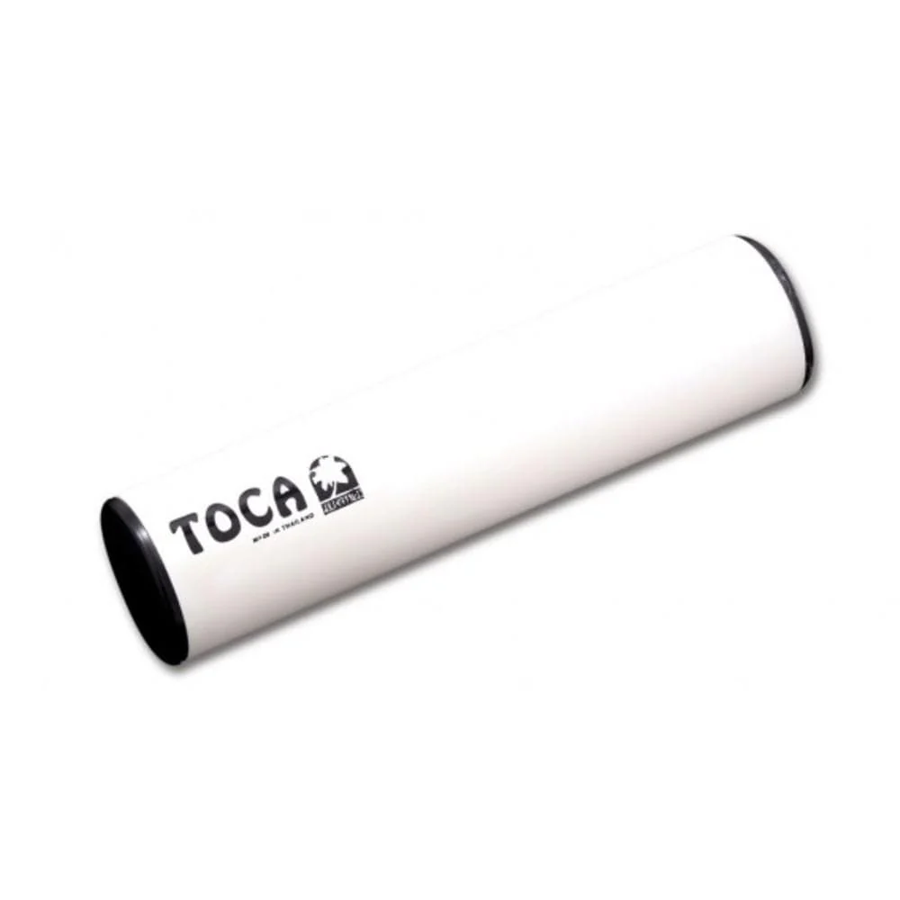 Toca Round PVC Shaker- White - Image 2