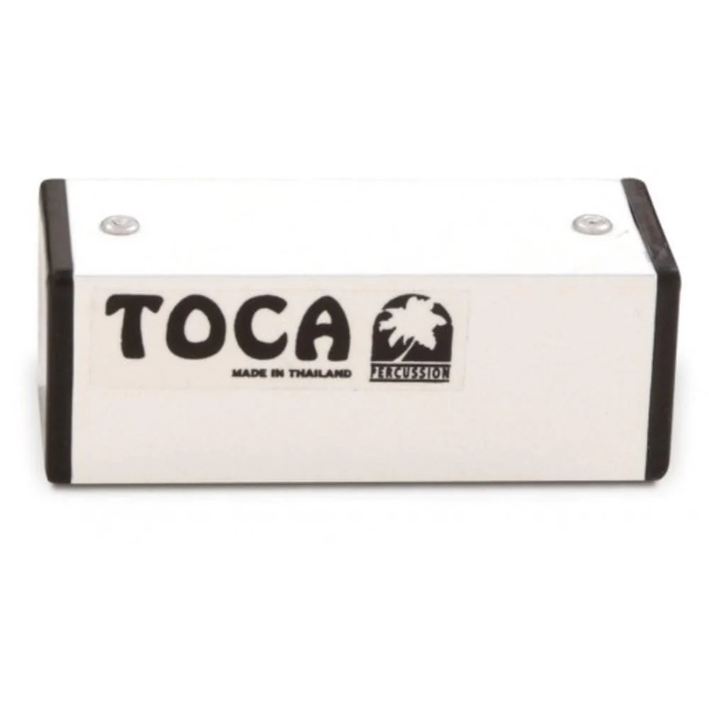 Toca T-220 Aluminum Square Shaker- White