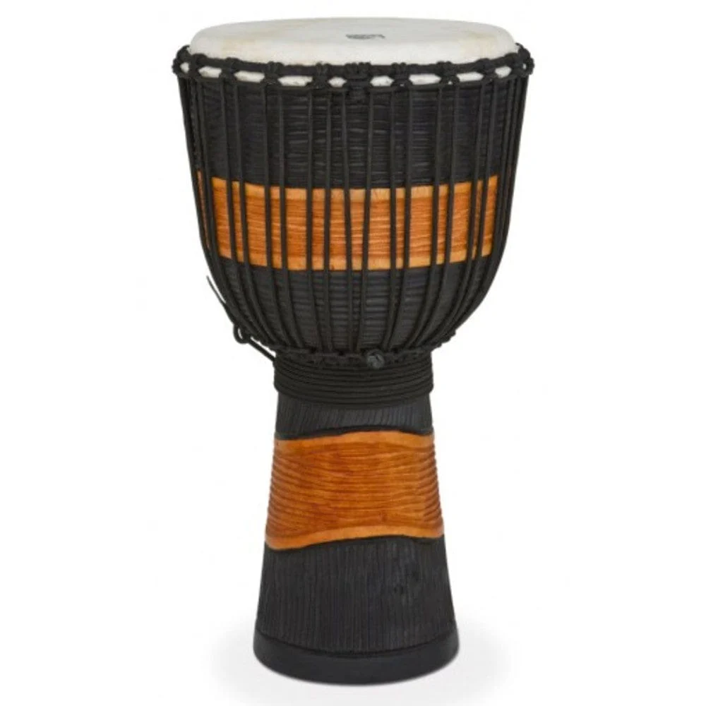Toca TSSDJ-LB Street Series Djembe- Brown & Black- Large